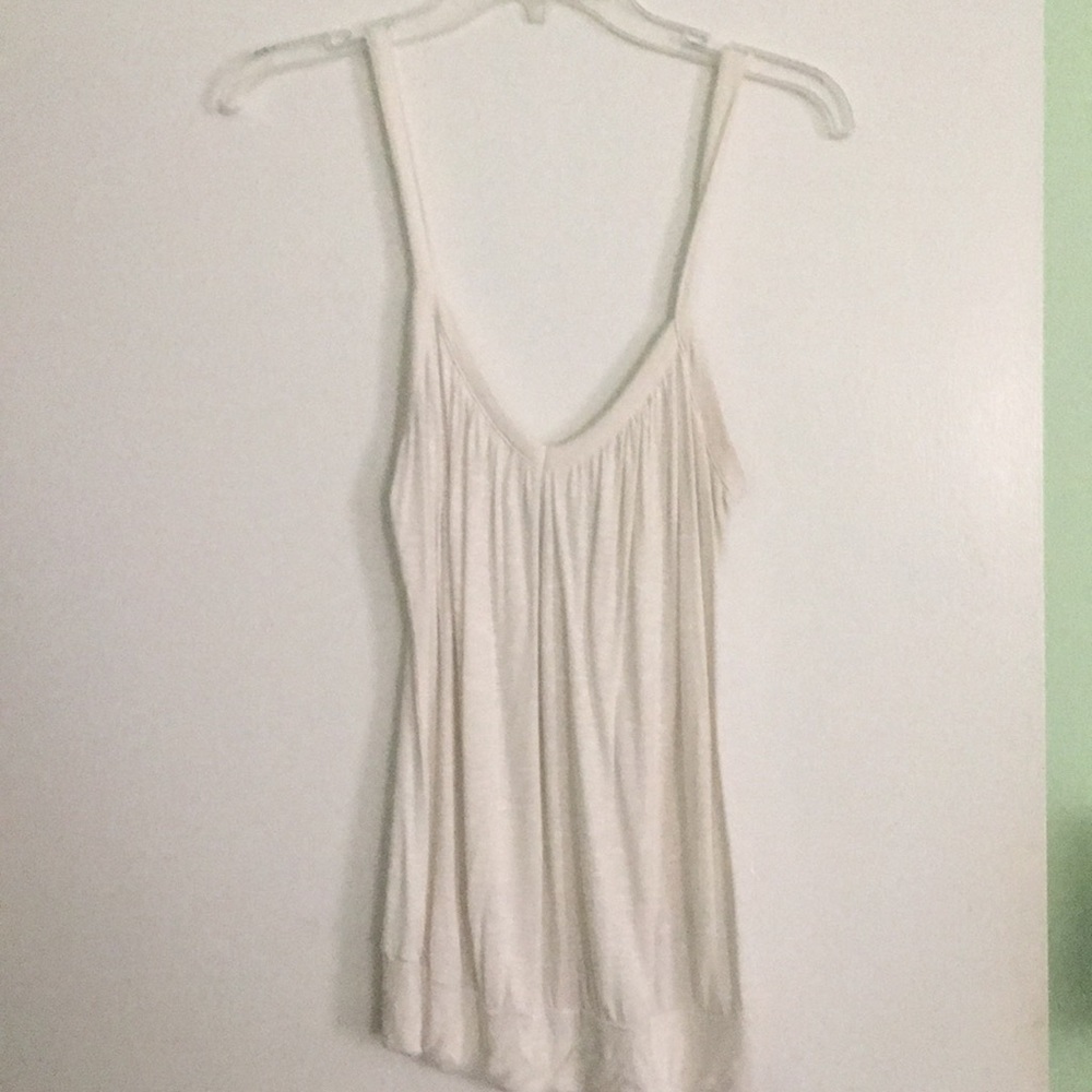 Cream tank top